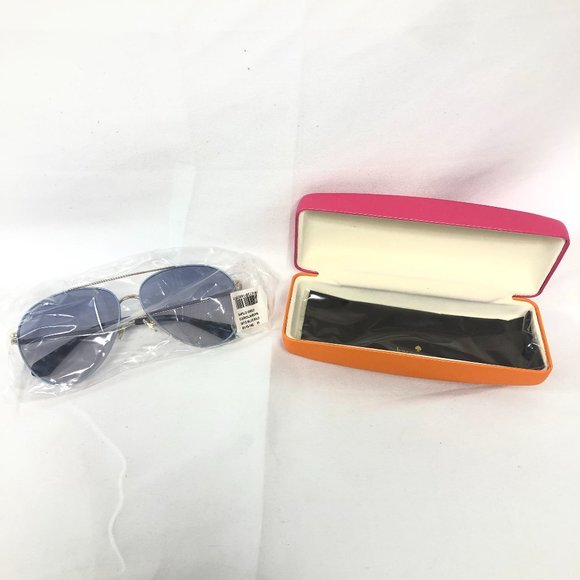Kate Spade New York Carolane Sunglasses in Blue Size: 61-13-140mm NEW with Case - Picture 2 of 4